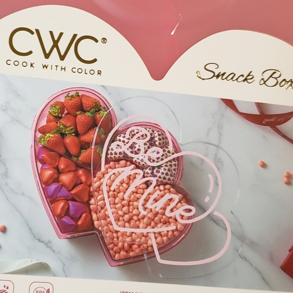 CWC Pink Heart-Shaped 'Be Mine' Container - Picture 3 of 3